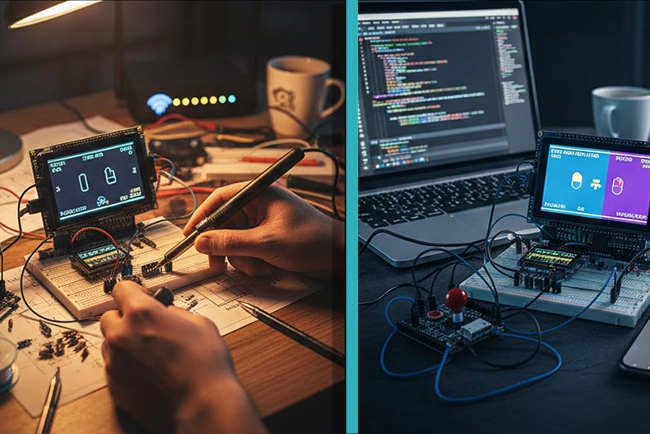 Dino Run на ESP32