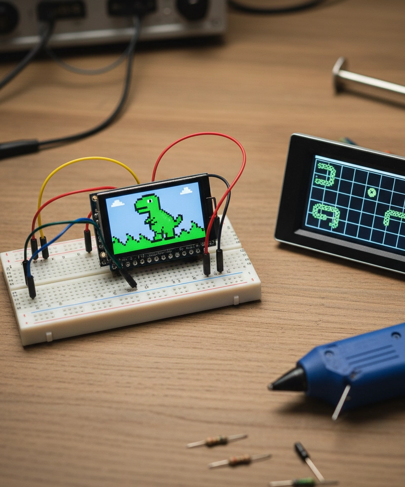 Dino Run на ESP32
