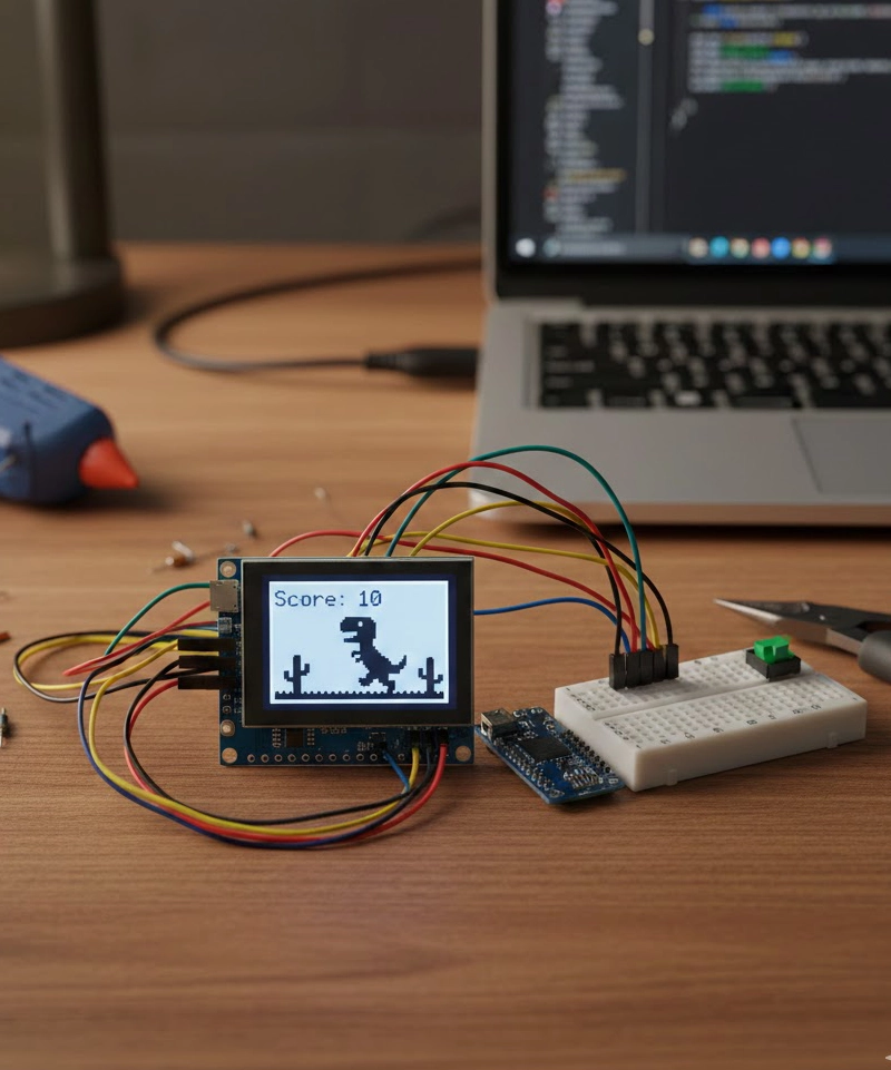 Dino Run на ESP32
