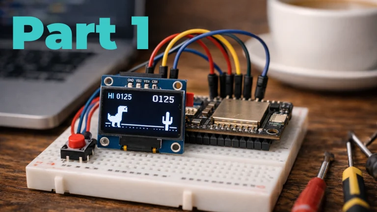 Dino Run на ESP32