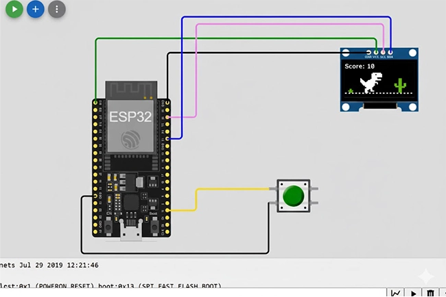 ESP32 Dino Run