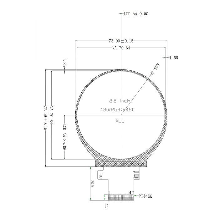 LILYGO T-RGB ESP32-S3 2.8 inch LCD Touch Round Display ST7701S Screen ESP32-S3R8 Development Board: Advanced Hardware Analysis 1 LILYGO T-RGB ESP32-S3 2.8 inch LCD Touch Round Display ST7701S Screen ESP32-S3R8 Development Board: Advanced Hardware Analysis