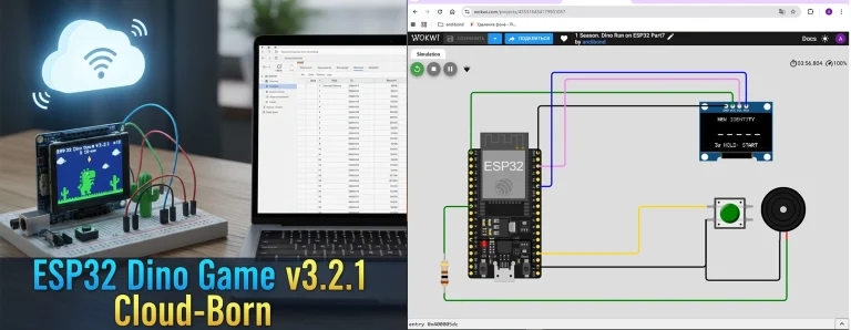 ESP32 Dino Game