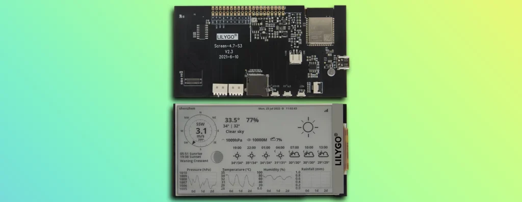 Full Technical Review LILYGO T5 4.7 Inch E-paper V2.3 ESP32-S3 1 LILYGO T5 4.7 Inch E-paper V2.3 ESP32-S3