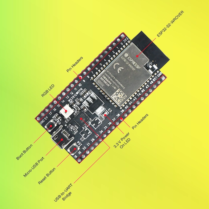 ESP32-S2-Saola-1 Pinout
