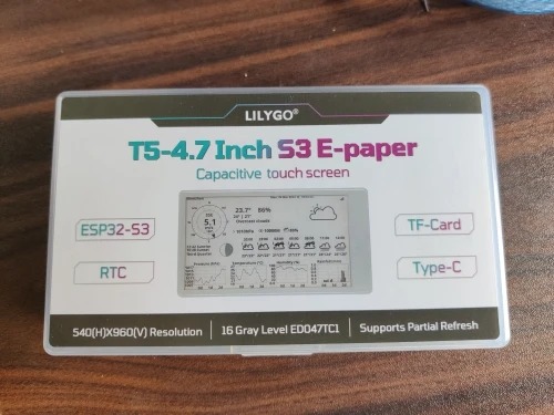 Full Technical Review LILYGO T5 4.7 Inch E-paper V2.3 ESP32-S3 7 Full Technical Review LILYGO T5 4.7 Inch E-paper V2.3 ESP32-S3 6 | andibond.com