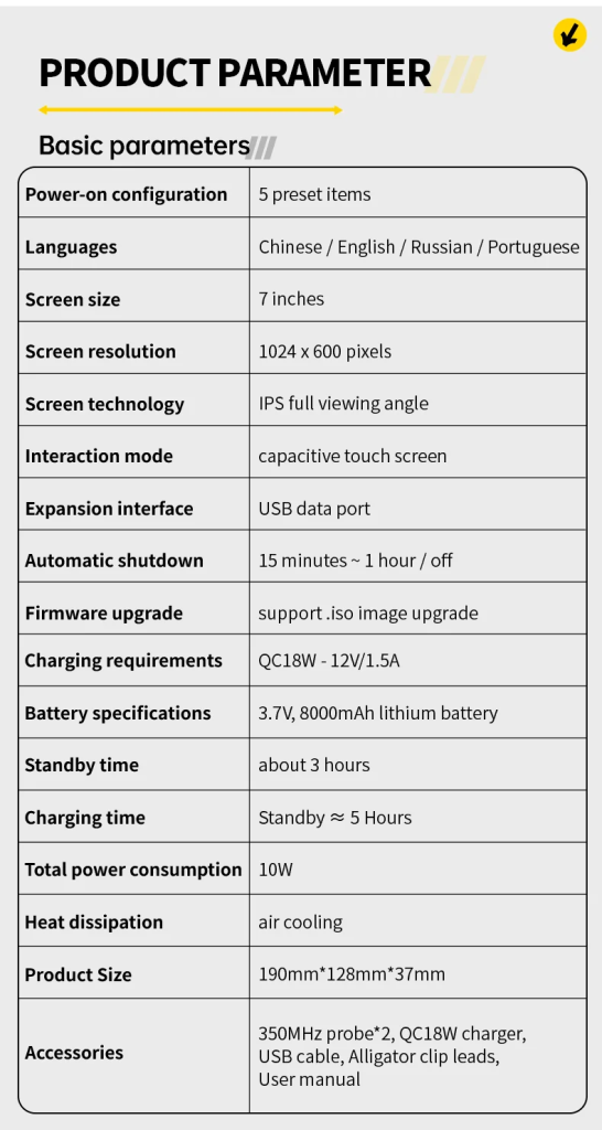 FULL TECHNICAL REVIEW FNIRSI DPOS350P 4-IN-1 Tool, Color Temperature Display, Touchscreen, Support 4 Languages 6 FULL TECHNICAL REVIEW FNIRSI DPOS350P 4-IN-1 Tool, Color Temperature Display, Touchscreen, Support 4 Languages 5 | andibond.com