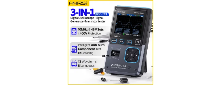 FNIRSI DSO-TC4 and DSO-TC3