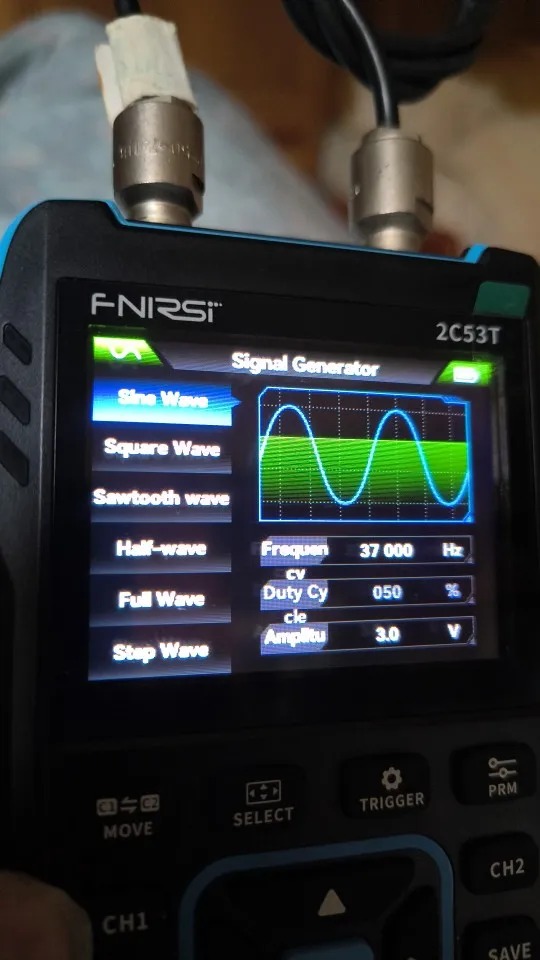 FULL TECHNICAL REVIEW FNIRSI 2C23T 2C53T Upgrade 50MHz Handheld Digital Oscilloscope Multimeter Signal Generator 3 in 1 Dual Channel Automotive Tools 19 Reviews FNIRSI 2C23T 2C53T