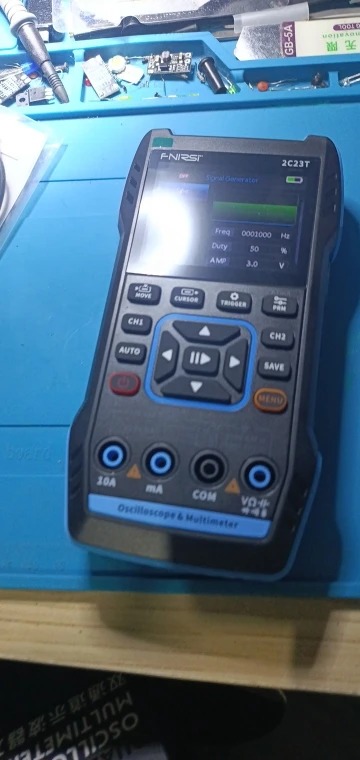 FULL TECHNICAL REVIEW FNIRSI 2C23T 2C53T Upgrade 50MHz Handheld Digital Oscilloscope Multimeter Signal Generator 3 in 1 Dual Channel Automotive Tools 41 Reviews FNIRSI 2C23T 2C53T