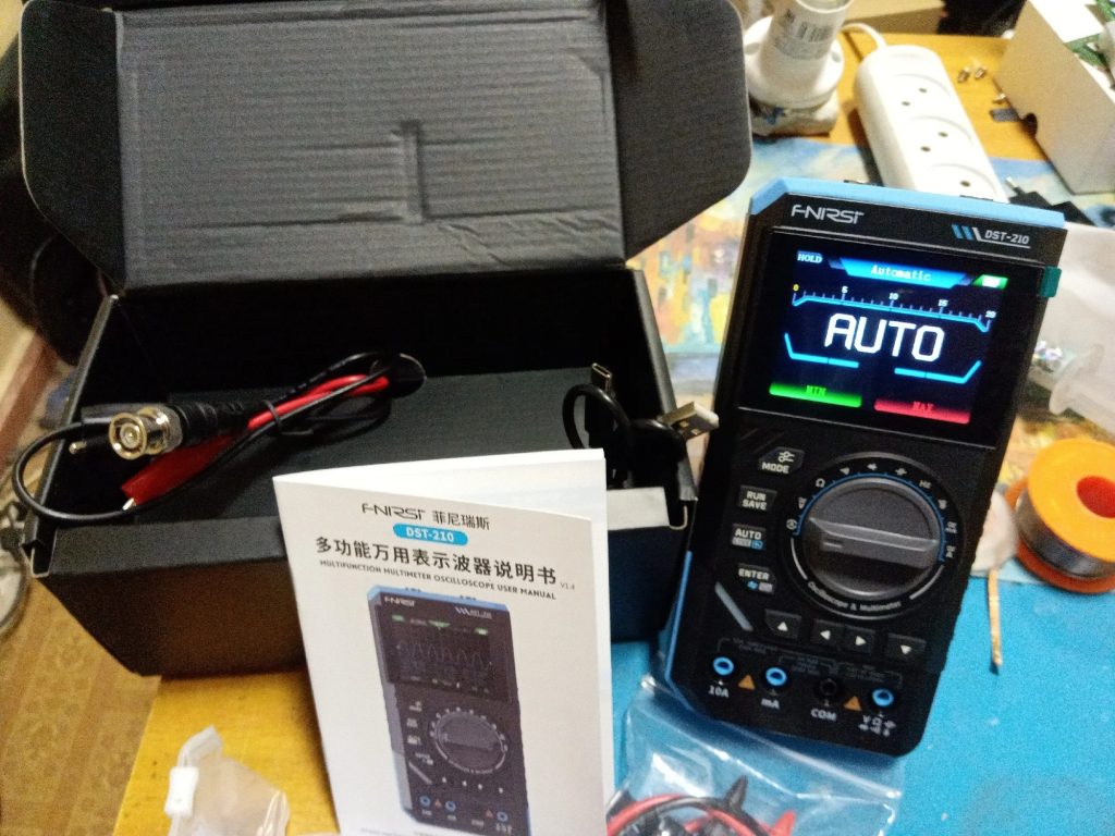 Reviews FNIRSI DST-210/DST-201