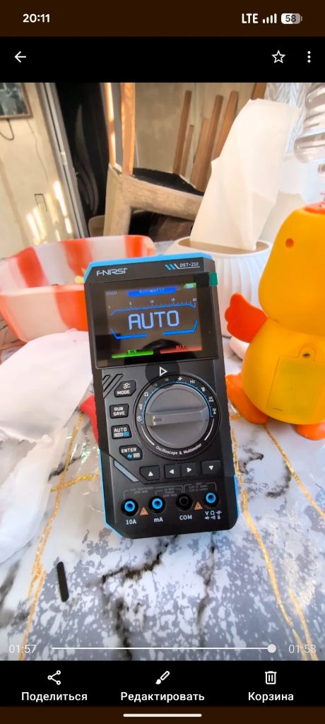Reviews FNIRSI DST-210/DST-201