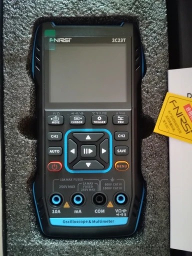 FULL TECHNICAL REVIEW FNIRSI 2C23T 2C53T Upgrade 50MHz Handheld Digital Oscilloscope Multimeter Signal Generator 3 in 1 Dual Channel Automotive Tools 44 Reviews FNIRSI 2C23T 2C53T