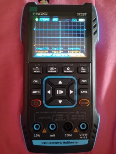 FULL TECHNICAL REVIEW FNIRSI 2C23T 2C53T Upgrade 50MHz Handheld Digital Oscilloscope Multimeter Signal Generator 3 in 1 Dual Channel Automotive Tools 58 Reviews FNIRSI 2C23T 2C53T