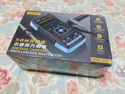 FULL TECHNICAL REVIEW FNIRSI 2C23T 2C53T Upgrade 50MHz Handheld Digital Oscilloscope Multimeter Signal Generator 3 in 1 Dual Channel Automotive Tools 60 Reviews FNIRSI 2C23T 2C53T