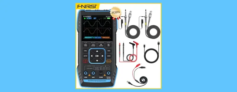 FNIRSI 2C23T AC DC 1000V 10A T-RMS Multimeter Oscilloscope