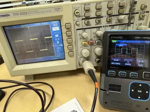 FULL TECHNICAL REVIEW FNIRSI Digital Oscilloscope DSO-TC4 DSO-TC3 3-in-1 Handheld Digital Oscilloscope Transistor Tester Signal Source Portable Electronic Tester Tools 54 FNIRSI Digital Oscilloscope DSO-TC4 DSO-TC3
