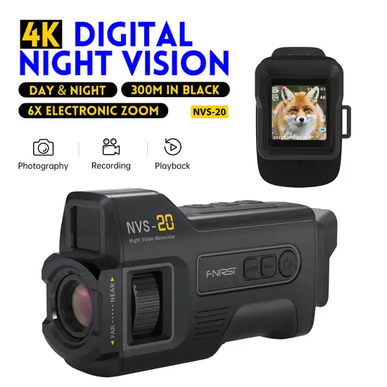 FULL TECHNICAL REVIEW FNIRSI Telescope NVS-20 4K HD Monocular Night Vision Goggles 4 FNIRSI Telescope NVS-20 4K HD Monocular Night Vision Goggles