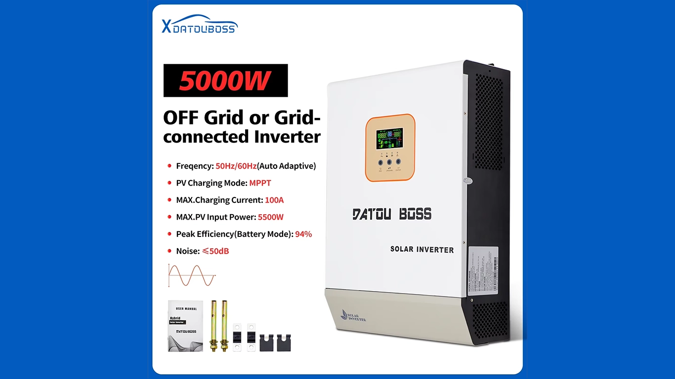 DATOUBOSS 5000W Solar Hybrid MPPT Inverter