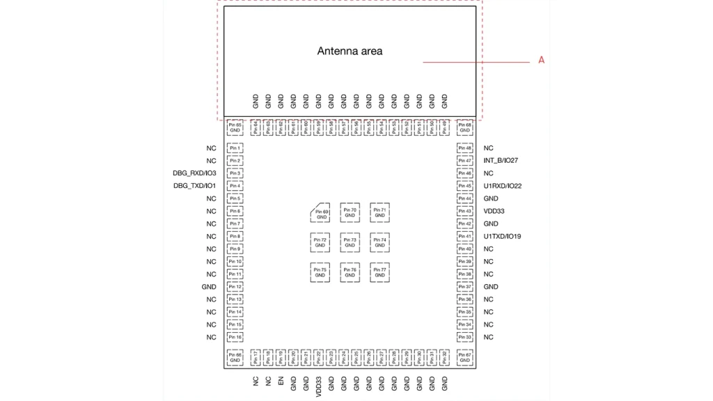 ESP32-PICO-V3-ZERO Pinout