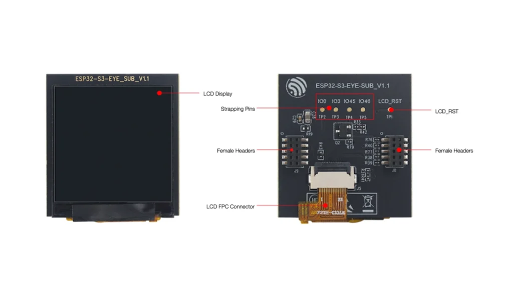 ESP32-S3-EYE Pinout