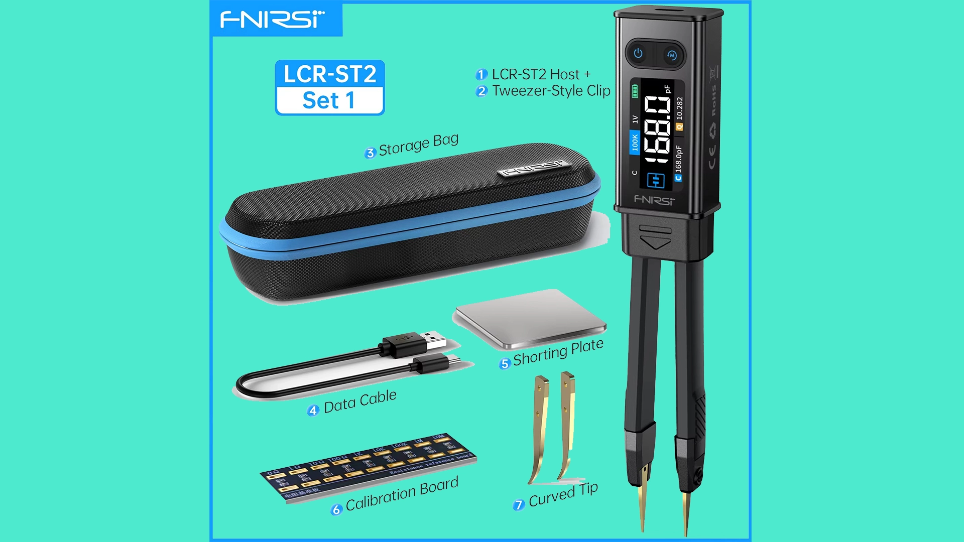 FNIRSI LCR-ST2 2-in-1