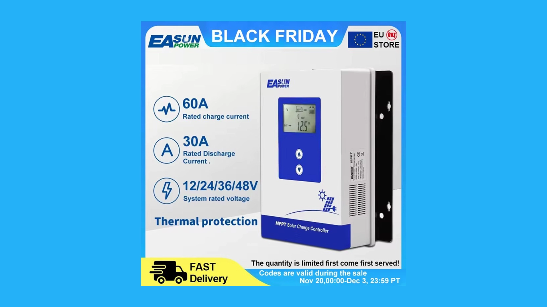 Easun POWER ICharger-MPPT-48V-60A-E