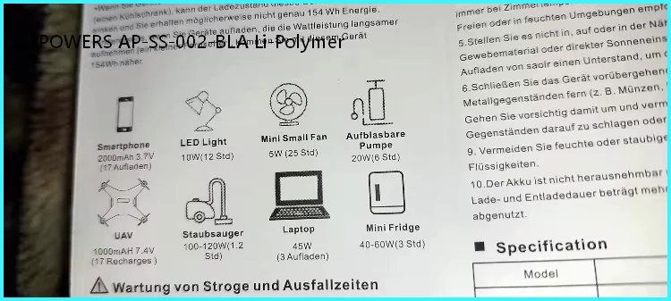 Reviews ALLPOWERS AP-SS-002-BLA Li-Polymer