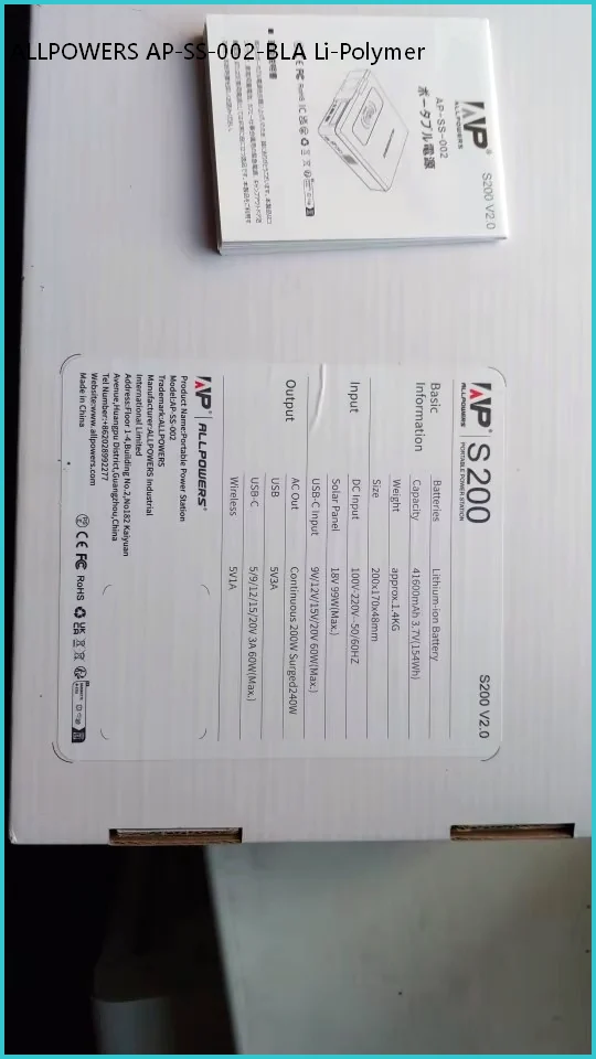 Reviews ALLPOWERS AP-SS-002-BLA Li-Polymer