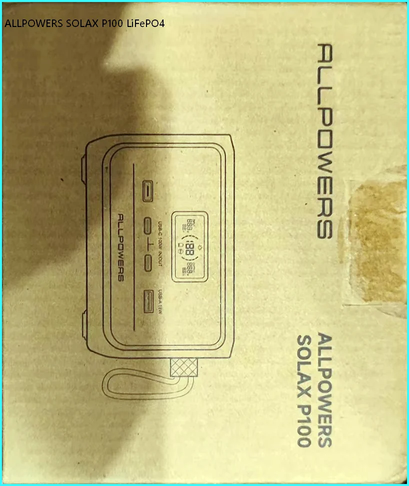 ALLPOWERS SOLAX P100 LiFePO4