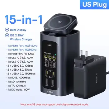Baseus Spacemate RD1 Pro 160W 15-in-1 Docking Station