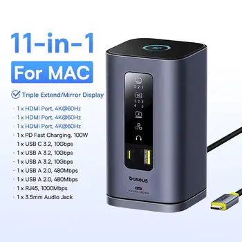 Baseus Spacemate RD1 Pro 160W 15-in-1 Docking Station