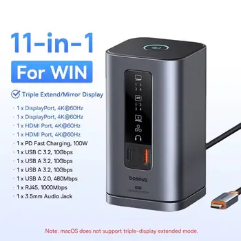 Baseus Spacemate RD1 Pro 160W 15-in-1 Docking Station