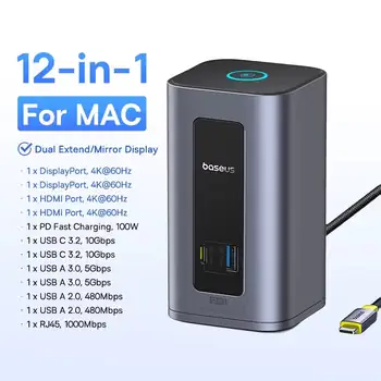 Baseus Spacemate RD1 Pro 160W 15-in-1 Docking Station