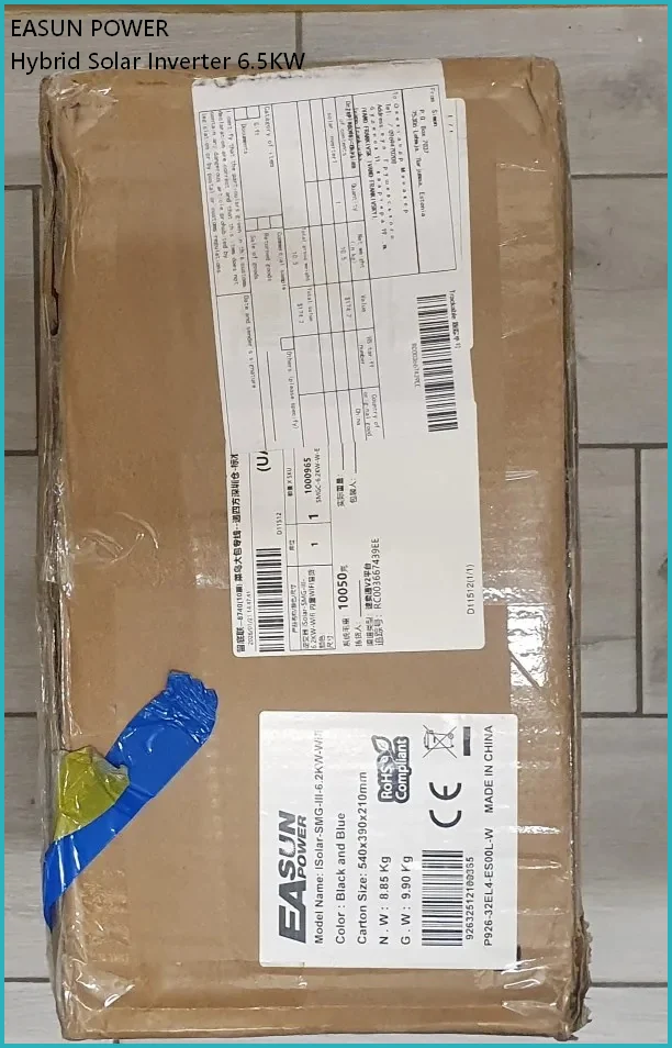 EASUN POWER Hybrid Solar Inverter 6.5KW