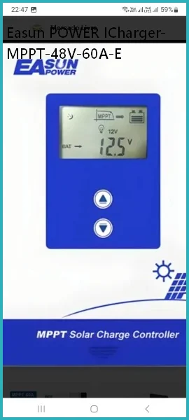 Easun POWER ICharger-MPPT-48V-60A-E