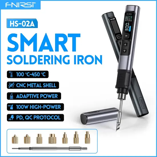 FNIRSI HS-02A Soldering Iron