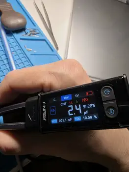 FULL TECHNICAL REVIEW FNIRSI FNIRSI LCR-ST2 Mini Smart Tweezer 8 FNIRSI LCR-ST2 Mini Smart Tweezer