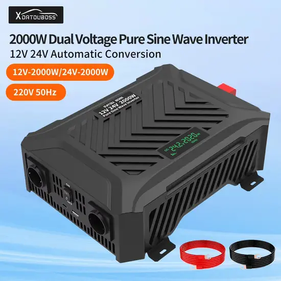 Datouboss TY-PSW-E2000 12V/24V Car Inverter