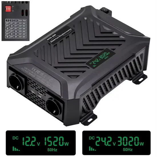 Datouboss TY-PSW-E2000 12V/24V Car Inverter