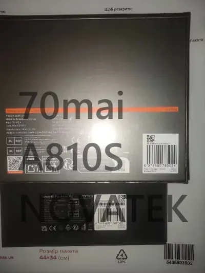 70mai A810S NOVATEK