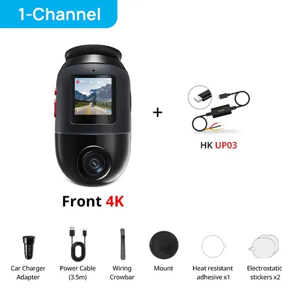 70mai Dash Cam 4K Omni X800 NT9852970mai Dash Cam 4K Omni X800 NT98529