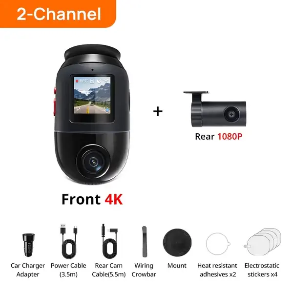 70mai Dash Cam 4K Omni X800 NT98529