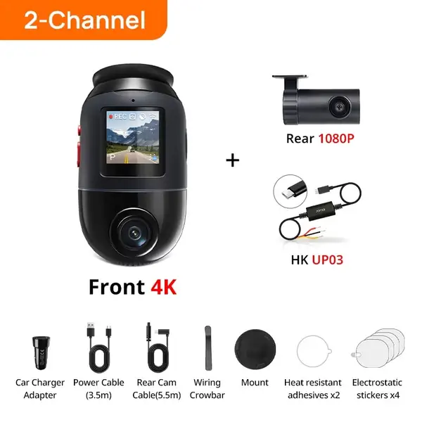 70mai Dash Cam 4K Omni X800 NT98529