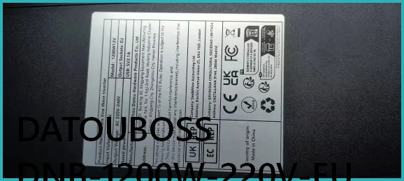 DATOUBOSS DNB-1200W-220V-EU