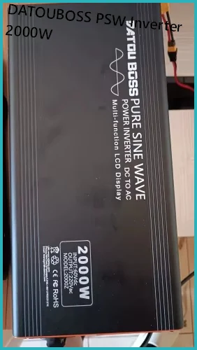 Full technical review DATOUBOSS PSW Inverter 2000W 22 | andibond.com