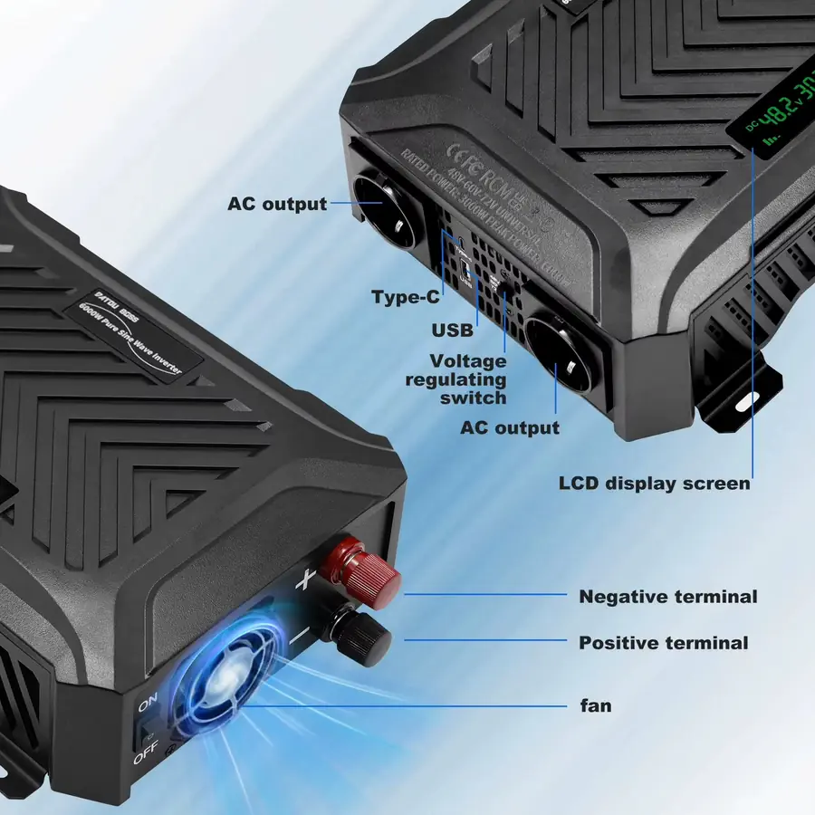 DATOUBOSS TY-SL-6000 Inverter