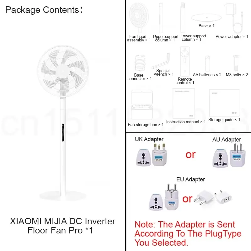 MIJIA DC Inverter Floor Fan Pro