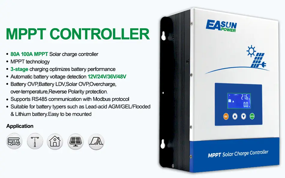 Full technical review Easun POWER 80A/100A MPPT Solar Charge Controller 2 Easun POWER 80A/100A MPPT Solar Charge Controller