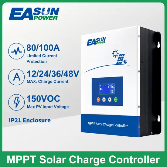Full technical review Easun POWER 80A/100A MPPT Solar Charge Controller 1 Easun POWER 80A/100A MPPT Solar Charge Controller